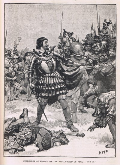 Surrender of Francis on the Battlefield at Pavia 1525 by Henry Marriott Paget